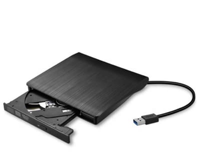 Assortix External CD/DVD-RW Drive USB 3.0 – Portable CD/DVD Speler & Brander - Plug & Play - Geschikt Voor Windows, Linux & Mac