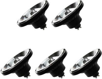 Spectrum GU10 LED Spot AR111 - 10 Watt - 230V - 1050 Lumen - 4000K Neutraal wit - Natuurlijk licht - Energiezuinig - 5 stuks