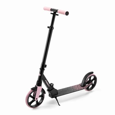 Kinderkraft FREELY - Opvouwbare step vanaf 5 jaar - ABEC-7 lagers - Verstelbare stuurhoogte - maximale belasting 100 kg - Roze