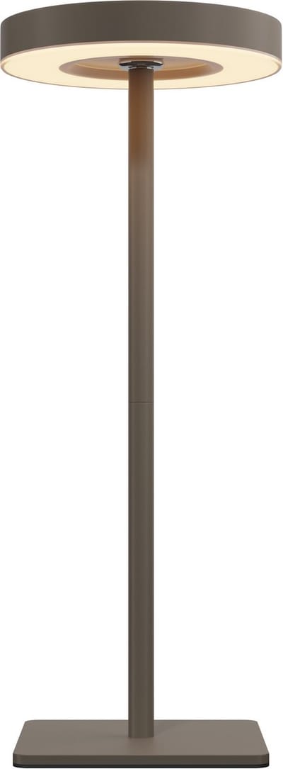 Nook - Oplaadbare tafellamp - Taupe - Draadloos - LED & 3 lichtstanden - Bureaulamp of nachtlampje