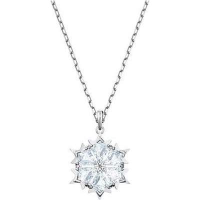 Swarovski Magische Sneeuwvlok Hanger Ketting Dames ketting Zilver 5428432 White Box white