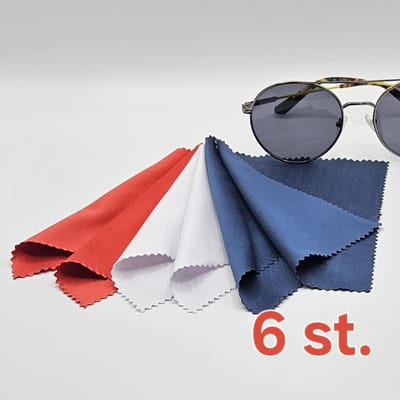6 felgekleurde brillendoekjes / microvezeldoekjes van hoge kwaliteit / zonnebrildoekjes / doekje / Aland optiek / Chiffons de Nettoyage, Lot de 6, en Microfibre Surchoix pour Lentilles, Lunettes, Ecrans, Tablettes, Glasse