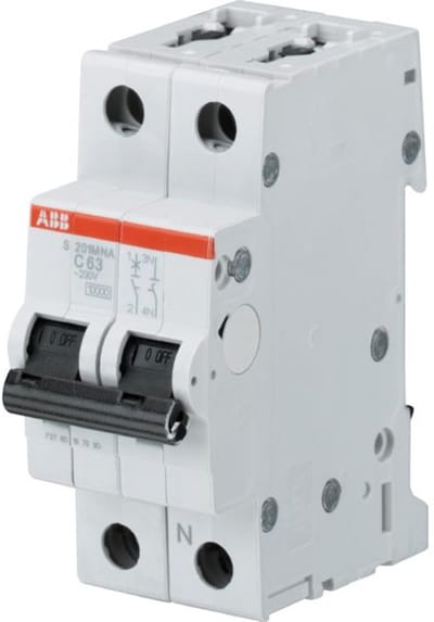 ABB 2CDS271103R0467 S201M-K16NA Zekeringautomaat 2-polig