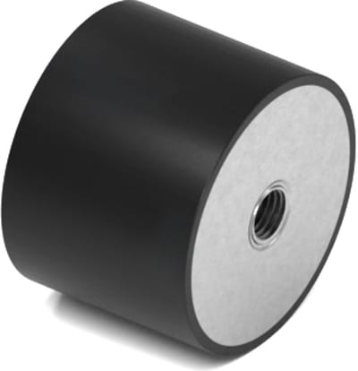 Rubbermagazijn - Trillingsdemper - Type C - 40x30mm - M8 - Set 10 stuks