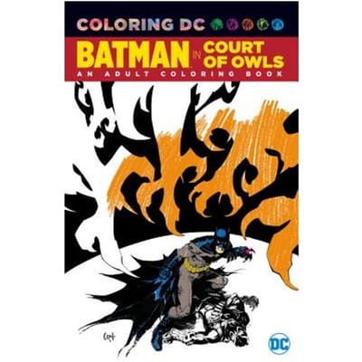 Batman In The Court Of Owls An Adult Coloring Book - Scott Synder