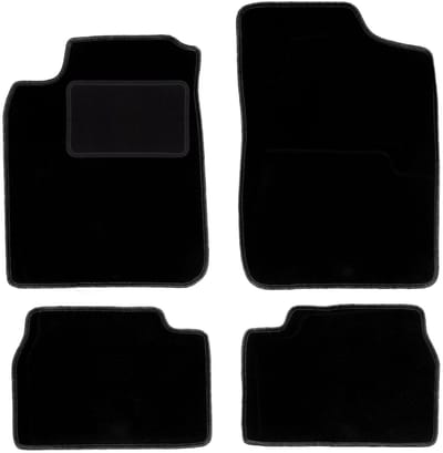 Zwarte veloursmatten voor: Daihatsu Charade hatchback (1994-2000)