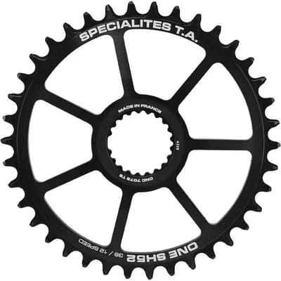 Schijfremplaat mono direct mount specialities t.a. vtt shimano xtr m9100 - xt m8100 - slx m7100 ta one sh52 38dts comp m900 10-11-12v.