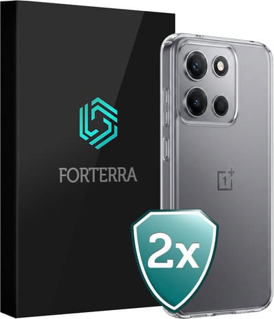 Hoesje 2 Stuks - Geschikt voor OnePlus Nord 6 - Sterk & Shockproof - Back Cover - Case Siliconen - Telefoon Hoes - Transparant