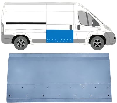 Interne reparatie achterste deuren voor Citroen Jumper 2006-2025 / Rechts