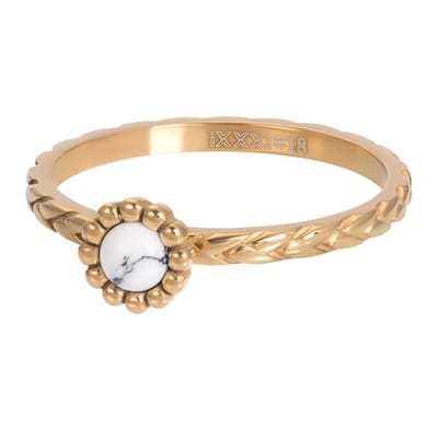 iXXXi Vulring Inspired White Goud | Maat 16 (gewone ringmaat 18)
