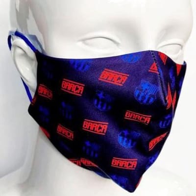 FC Barcelona Mondmasker Junior – Blauw – 7-14 jaar