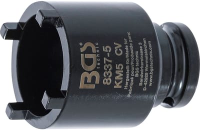 BGS sleufmoersleutel spie uitwendig KM5 - 8337-5