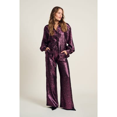 POM Amsterdam Pants - Festive Pink Maat: 34 | Pantalons Outlet | Dames | Roze