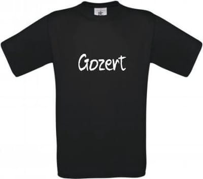 T-shirt Gozert TKM Men XL zwart