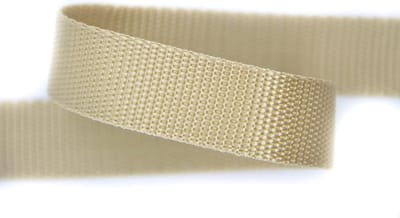 Polypropyleen band - Sterke riem - Tassen maken - Hoge treksterkte - 5 meter - Beige