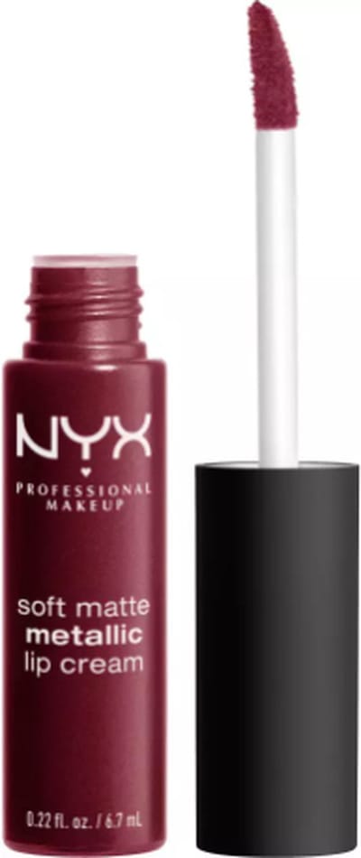 NYX Soft Matte Metallic Lip Cream - Copenhagen