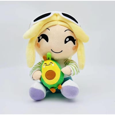 Schattige Avocado Playz Pluche Pop Verjaardagsspel Avocado Playz Knuffels Fans Verzamelen Huisdecoratie Vakantiecadeaus Speelgoed avocado
