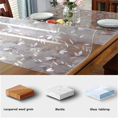 Tafelblad Beschermer - Tafel Cover - Meubels Beschermen - Voedselveilig Materiaal - 30x170cm - Transparant