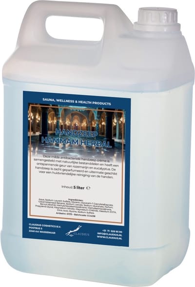 Handzeep Hammam Herbal 5 liter - navulling