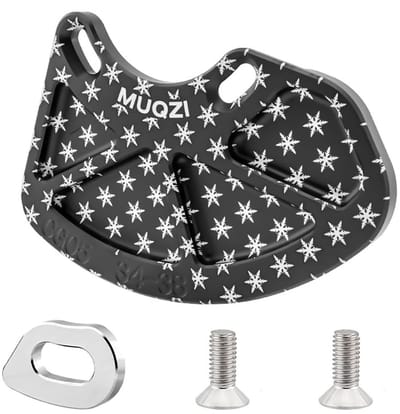 Dailygoody - Fiets Kettingbeschermer - ISCG 05 - Bescherming tegen schade - Zwart - Geschikt voor mountainbikes - Ideaal voor kettingbescherming - Duu...