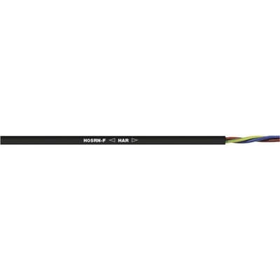 LAPP 1600252/50 Aansluitkabel H05RN-F 3 x 0.75 mm² + 3 x 0.75 mm² Zwart 50 m