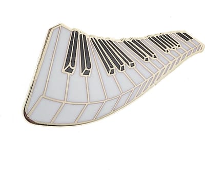 Speldje golvende Pianotoetsen