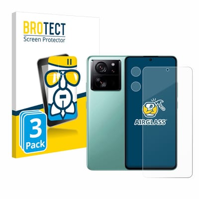Screenprotector 3 Stuks voor Xiaomi 13T (Voor+Camera) Beschermglas transparant
