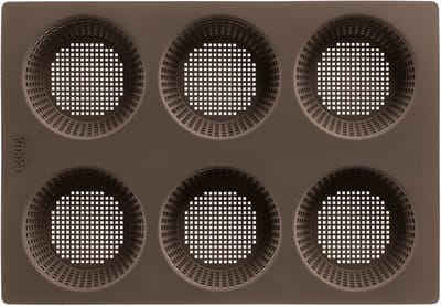 Lékué Bakvorm 6 Broodjes - Siliconen - Brown