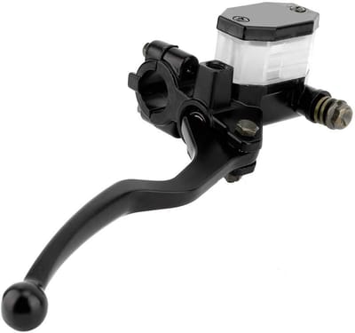 Dailygoods- Rempomp Aluminium - Geschikt voor GS125/GN125/GN250/GS250 - Nieuwe Staat - Zwarte Kleur - Inclusief 1 Rempomp - Gewicht 393g - Remcilinder