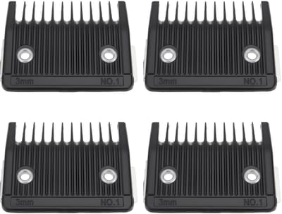 Cosensi - Dailygoods - 4 Stuks Clipper Attachment Kam 3mm voor Tondeuse