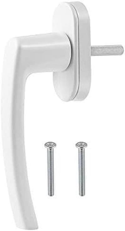 Raamgreep - Raamslinger Venstergreep - Ramen Sluiten - Kinderveiligheid - 3 x 2 x 2 cm - Zilver