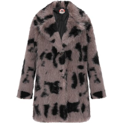 Mymo jas Dames grijs/zwart