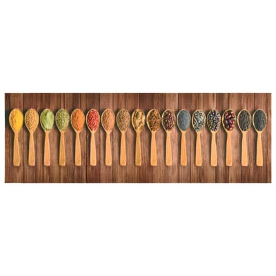 vidaXL - Keukenmat - wasbaar - Spoon - 60x180 - cm