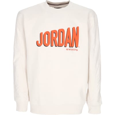 Flight MVP Graphic Fleece Crewneck herensweatshirt Phantom/rush oranje/zwart