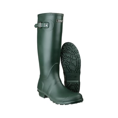 Cotswold Sandringham Buckle-Up Womens Wellington Boots (Groen)