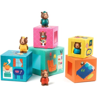 DJECO stapelblokken Topanihouse 18 mnd+