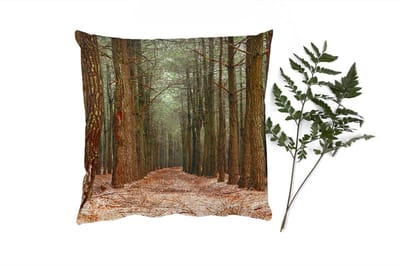 Sierkussens - Kussentjes Woonkamer - 40x40 cm - Herfst - Landelijke decoratie - Bos