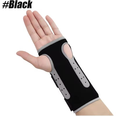 Hand Polsbrace met Spalk Tendinitis Vrouwen Mannen Verstuikte Pols Ondersteuning Carpaal Tunnel Handsplint Polspijnverlichting Immobilisator