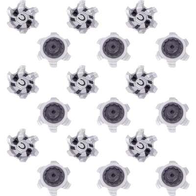 18 Stuks Schoenspikes voor Schoenen Rubber Zachte Spikes Noppen Vervanging Schoenplaatjes Spikes Pinnen zilver