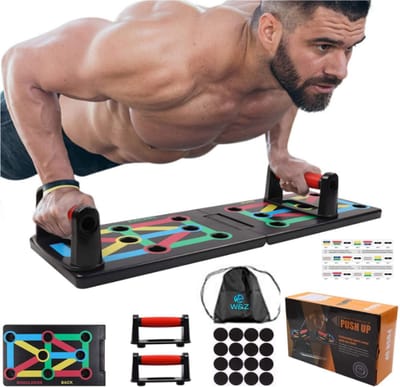 W&Z® Push up bord - Krachttraining - Fitness board - opdurk bord fitness - Opdruksteunen - Push Up Board