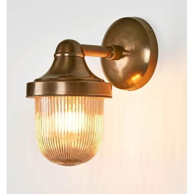 KS Verlichting Wandlamp Abby Antiek Messing