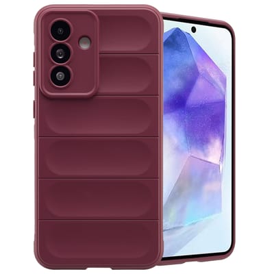imoshion Hoesje - Geschikt voor Samsung Galaxy A36 / A56 (5G) - EasyGrip Backcover - Aubergine