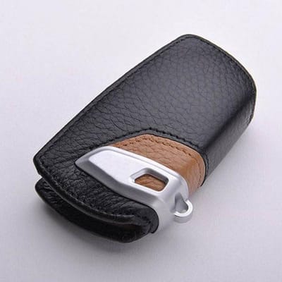Echt Leren Sleuteletui Voor Bmw F10 F30 F20 Voor Bmw X3 X4 X5 X6 Sleuteletui Voor Bmw Sleuteletui Houder gray