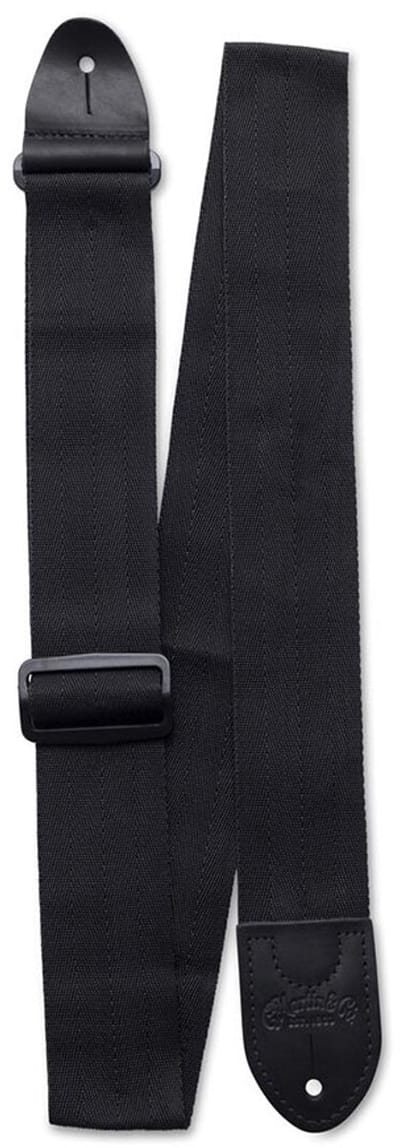 Martin 18A0103 Gitaarband met Plectrumhouder Zwart