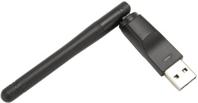 Dailygoody - USB WiFi-adapter - Draadloze netwerkadapter - Ingebouwde antenne - Compact formaat - Geschikt voor IPTV-settopboxen - Betrouwbare ve