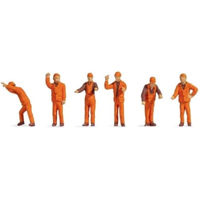 NOCH 38011 N Rangeerders figuren Geverfd, Staand