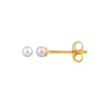 Verfijnde oorbellen Parel I Small - Goud