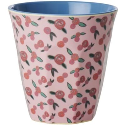 Rice melamine beker medium a rose is a rose