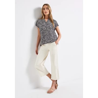 Gedessineerde blouse