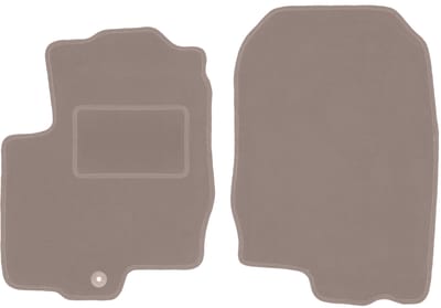 Beige voormatten voor: Mitsubishi Colt VI Z30 hatchback (2004-2008)